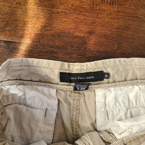 Lot of 2 pairs men's cargo shorts 30 waist - Picture 3 of 8